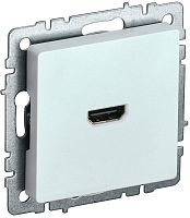 Розетка HDMI без рамки IEK Brite РHDMI-0-БрЖ 1-м. жемчуг картинка